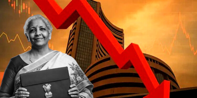 Budget 2026 Shock: F&O पर STT बढ़ते ही शेयर बाजार में हड़कंप, सेंसेक्स 1650 अंक टूटा