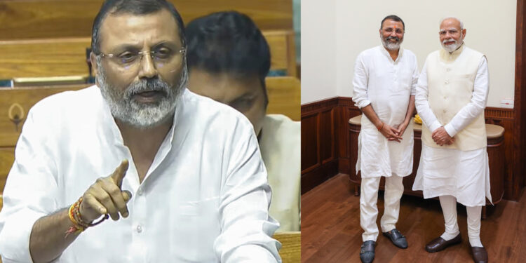 Nishikant Dubey बेबाक बयानों वाले BJP सांसद निशिकांत दुबे का पूरा सियासी सफर