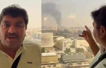 दुबई में फंसे पूर्व विधायक संजय शुक्ला ने PM मोदी-अमित शाह से लगाई गुहार… कहा सामने गिर रहे बम… हमें बचा लो