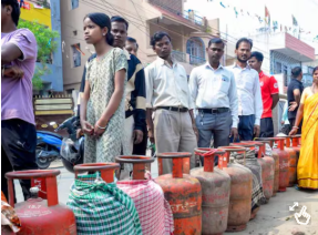 LPG supply in mp