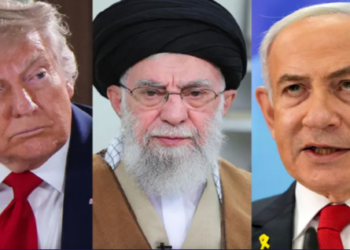 US President Donald Trump amid rising tensions in West Asia
