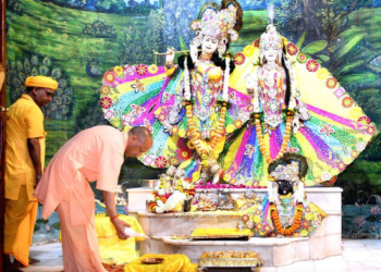 CM Yogi Adityanath in mathura