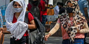 heat is gradually increasing