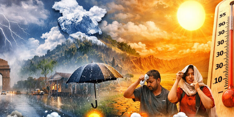 27 मार्च 2026 मौसम अपडेट: कई राज्यों में बदलेगा मिजाज, उत्तर भारत में बारिश-आंधी तो कुछ जगह तेज गर्मी का असर