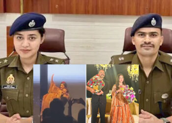 IPS KK Bishnoi and IPS Anshika Verma Viral Video IPS केके बिश्नोई और IPS अंशिका वर्मा की रिंग सेरेमनी का रोमांटिक वीडियो वायरल, सादगी और प्यार ने जीता लोगों का दिल