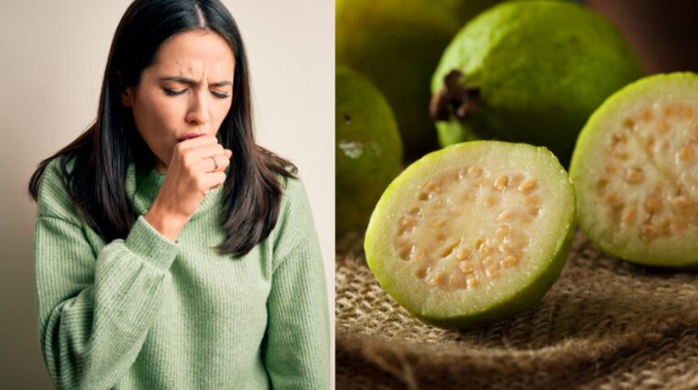 Eating guava with rock salt