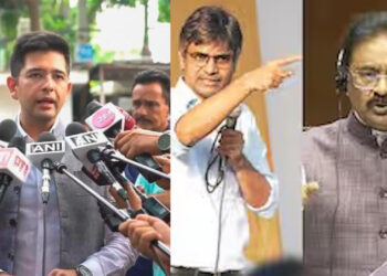 AAP में बड़ा सियासी भूचाल! तीन राज्यसभा सांसद BJP में शामिल, पार्टी को बड़ा झटका