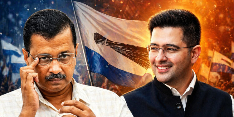 AAP में सियासी संकट! राघव चड्ढा का बड़ा खुलासा—7 सांसद अलग, अब कितने MP बाकी?
