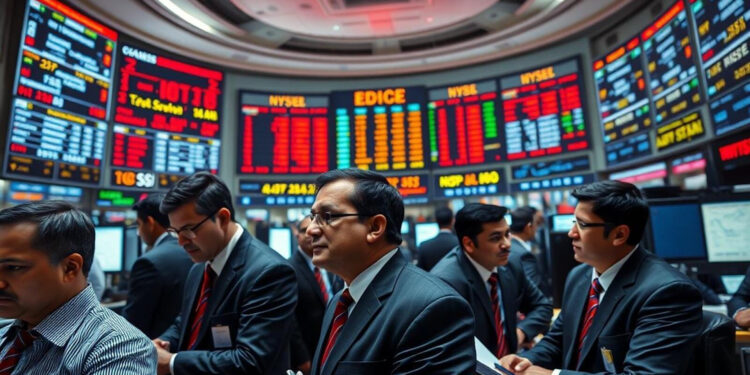 Share Market: शेयर बाजार में भारी गिरावट: सेंसेक्स 900+ अंक टूटा, निफ्टी भी लुढ़का
