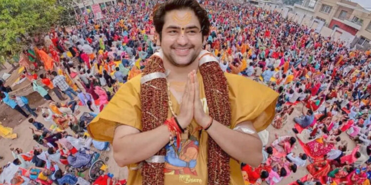 Dhirendra Krishna Shastri: नागपुर धर्मसभा में धीरेंद्र कृष्ण शास्त्री का बड़ा बयान—“चार बच्चे पैदा करो, एक को राष्ट्रीय स्वयंसेवक संघ को समर्पित करो
