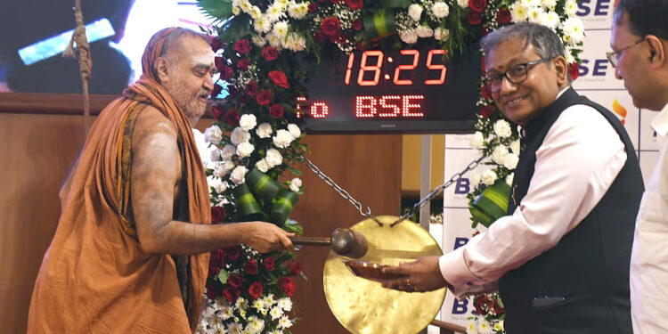 विकसित भारत का रास्ता धर्म से होकर गुजरता है – कांची शंकराचार्य ने BSE मंच से दिया बड़ा संदेश