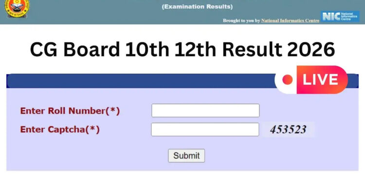 CG Board Result 2026 OUT: रिकॉर्ड टाइम में जारी 10वीं-12वीं रिजल्ट, लाखों छात्रों का इंतजार खत्म—ऐसे करें चेक