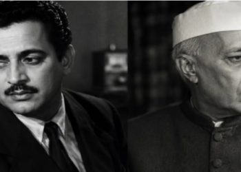 Nehru and the famous filmmaker Guru Dutt
