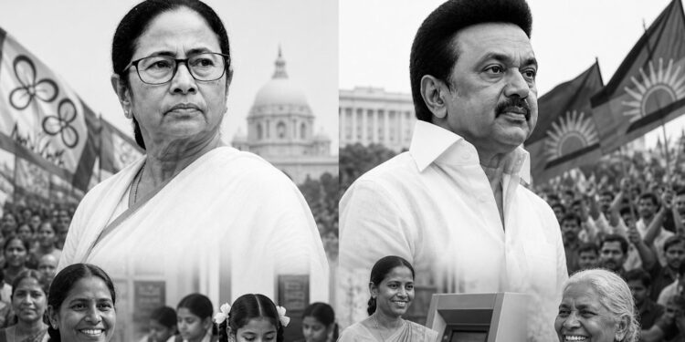 Mamata Banerjee MK Stalin: पूर्वी भारत में BJP का परचम, दक्षिण में नई चुनौती: ममता और स्टालिन की हार से बदली देश की सियासी तस्वीर