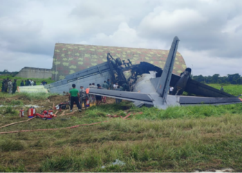 Air Force aircraft crashes at Assam Jorhat