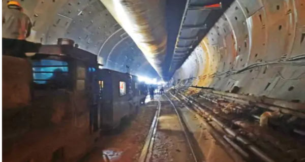 Narmada poised to flow beneath the Vindhyas the country longest water tunnel set for completion after 17 years
