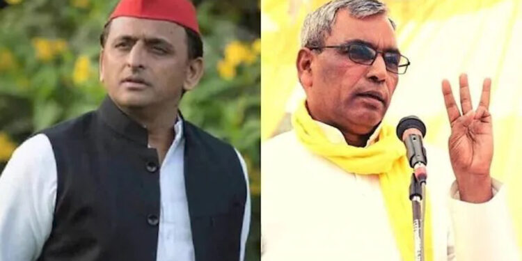 राजभर के दावों पर अखिलेश का पलटवार, बोले- BJP का काम ही पार्टियां तोड़ना है