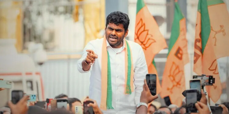 तमिलनाडु की राजनीति में बड़ा भूचाल, BJP छोड़ अलग राह पर निकले के. अन्नामलाई