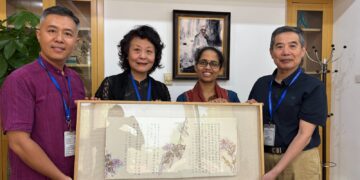 पेइचिंग में मना ‘रीडिंग वीक’ने भारत-चीन के सांस्कृतिक सम्बंध हुए मजबूत, टैगोर-थीम वाली कलाकृति बनी विशेष आकर्षण