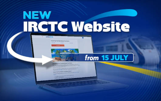 IRCTC New website launching soon