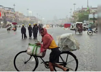 Heavy rain warning