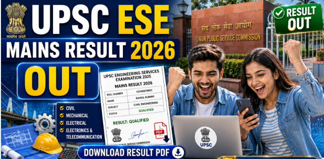 UPSC Engineering Services Mains Result