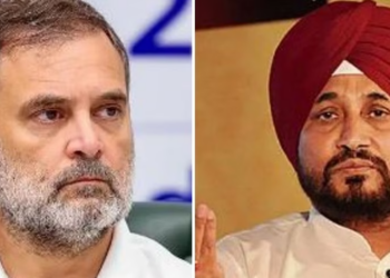 Charanjit Channi stayed away from Rahul Gandhi