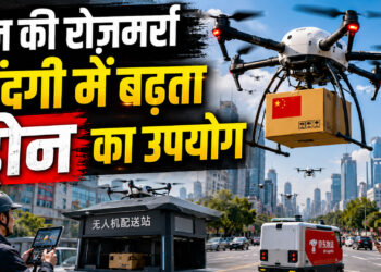 Drone Technology: चीन में हर काम कर रहे हैं ड्रोन! देखकर रह जाएंगे हैरान
