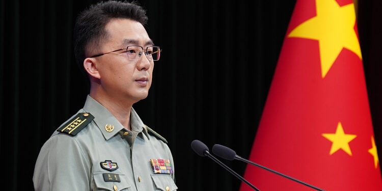 Chinese Defense Ministry response
