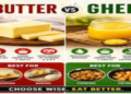 ghee healthier than butter Both ghee and butter