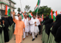 Burqa on the head Tricolour in hand and Mission BJP is the political mood of Muslim women shifting
