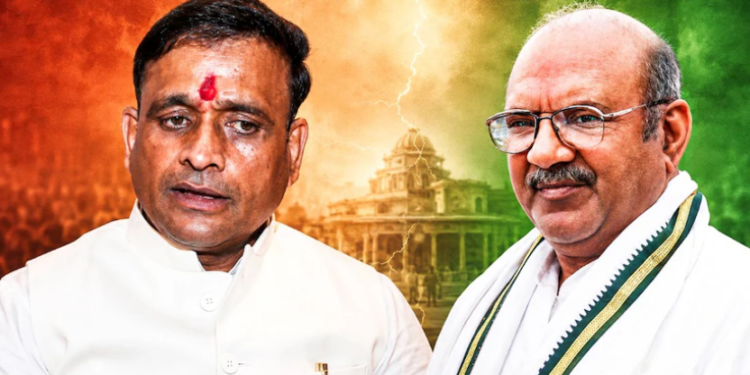 Datia by election Ghanshyam Singh leads after the fourth round