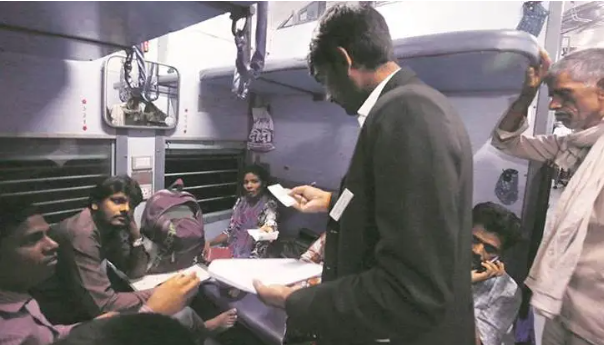 Get your ticket issued by the TTE immediately