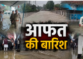 monsoon has once again unleashed its fury in Madhya Pradesh and Uttar Pradesh