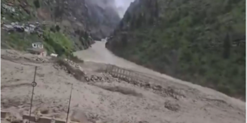 flash flood in Chamoli Tamak Nala and the Dharali accident