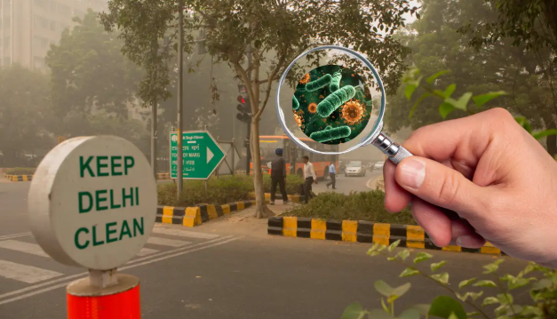 superbugs in Delhi toxic air