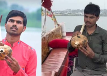 folk singer Sunil Lodhi from village tambura