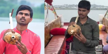 folk singer Sunil Lodhi from village tambura