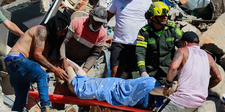 Earthquake in Colombia