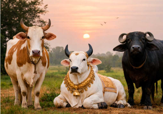 major difference between cow milk and buffalo milk