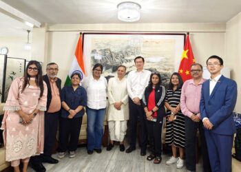 कोलकाता में चीनी महावाणिज्यदूत ने भारतीय मीडिया प्रतिनिधिमंडल से चर्चा की