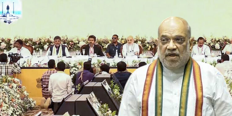 एक टेबल पर दक्षिण भारत की सियासत: कावेरी से परिसीमन तक, अमित शाह की बैठक में राज्यों ने रखी अपनी चिंताएं