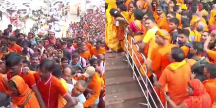 Sawan Somwar: सावन के अंतिम सोमवार से पहले काशी में उमड़ा शिव भक्तों का सैलाब, काशी विश्वनाथ धाम से गंगा घाट तक लंबी कतारें