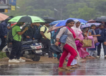 Rain to lash UP again Yellow alert
