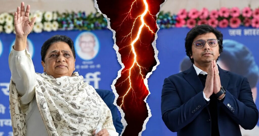 Mayawati and Akash