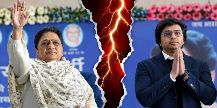 Mayawati and Akash