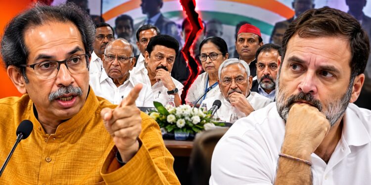 INDIA गठबंधन की बैठक में फिर उठे सवाल! उद्धव ठाकरे ने कांग्रेस की ‘एकला चलो’ नीति पर जताई नाराजगी