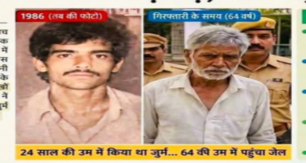 80s look proves costly on social media Crime committed in youth leads to jail in old age