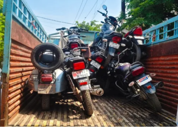 IAS officer father scooter and DIO bike seized Why did the RTO take action Find out why the issue has heated up