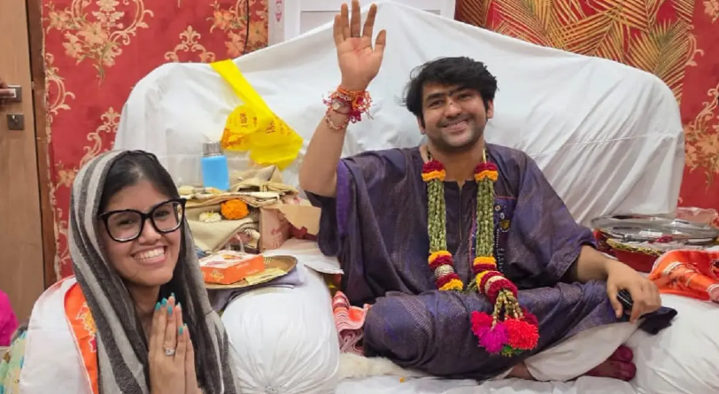 A touch of spirituality in the promotion of Hanuman Ansh Producer Anupriya Nagar visits Bageshwar Dham